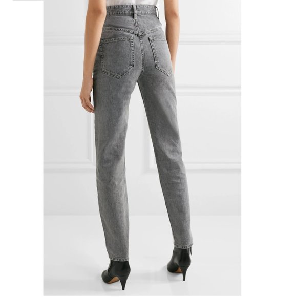 ISABEL MARANT ÉTOILE Henoya acid-wash Jeans T10 - Picture 4 of 13